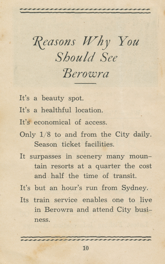 Reasons to see Berowra