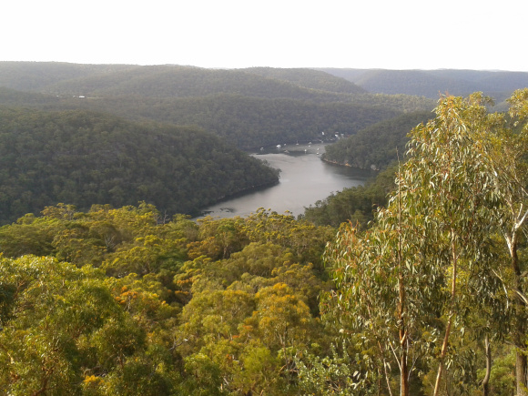View from Barnetts Lookout - Berowra Heights.