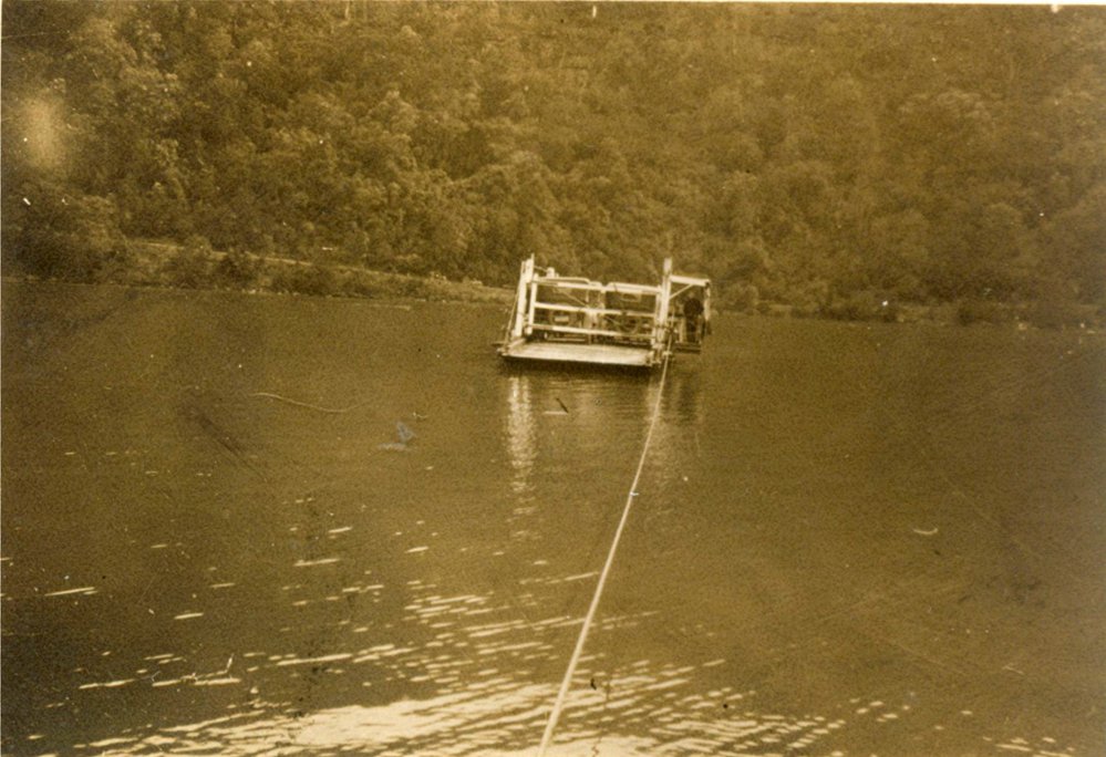 Crossing the Hawkesbury River at Wisemans Ferry