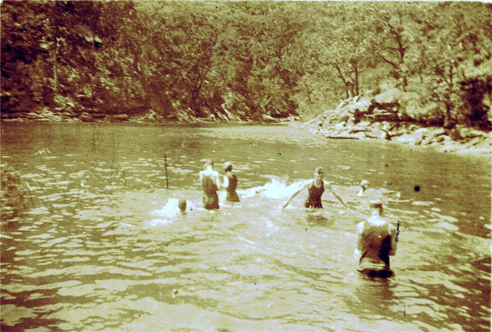 Swimming at Bobbin Head