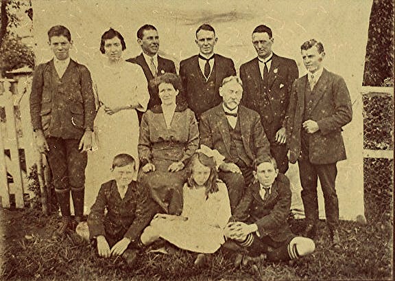 Henry Russell Harrison and family
