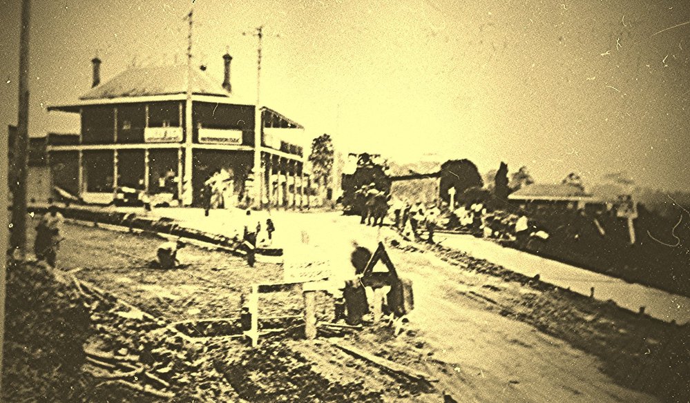 Upgrading and concreting Pennant Hills Road