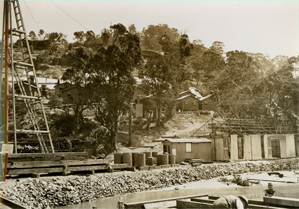 Workers huts - Second Hawkesbury River Railway Bridge