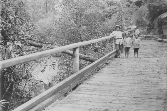 Ned, Alan &amp; Gordon on the Berowra to Waratah Bay track