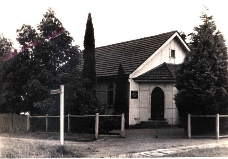The first Thornleigh Seventh Day Adventist Church