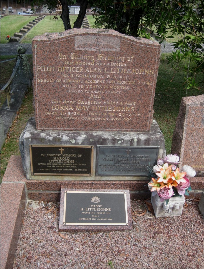 Littlejohns Family headstone