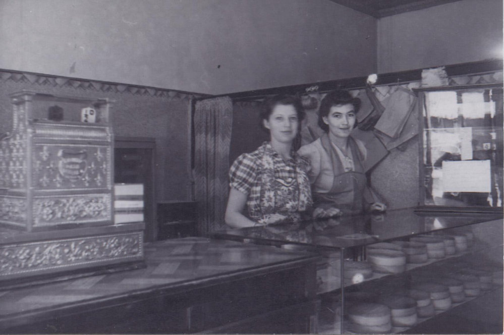 Iris Grant and Joan Hoverden in Boomerang Cake Shop 1942