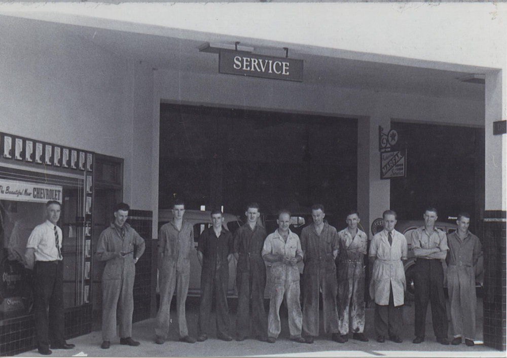 Butler Brothers garage staff 