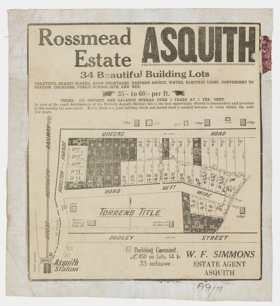 Rossmead Estate - Asquith