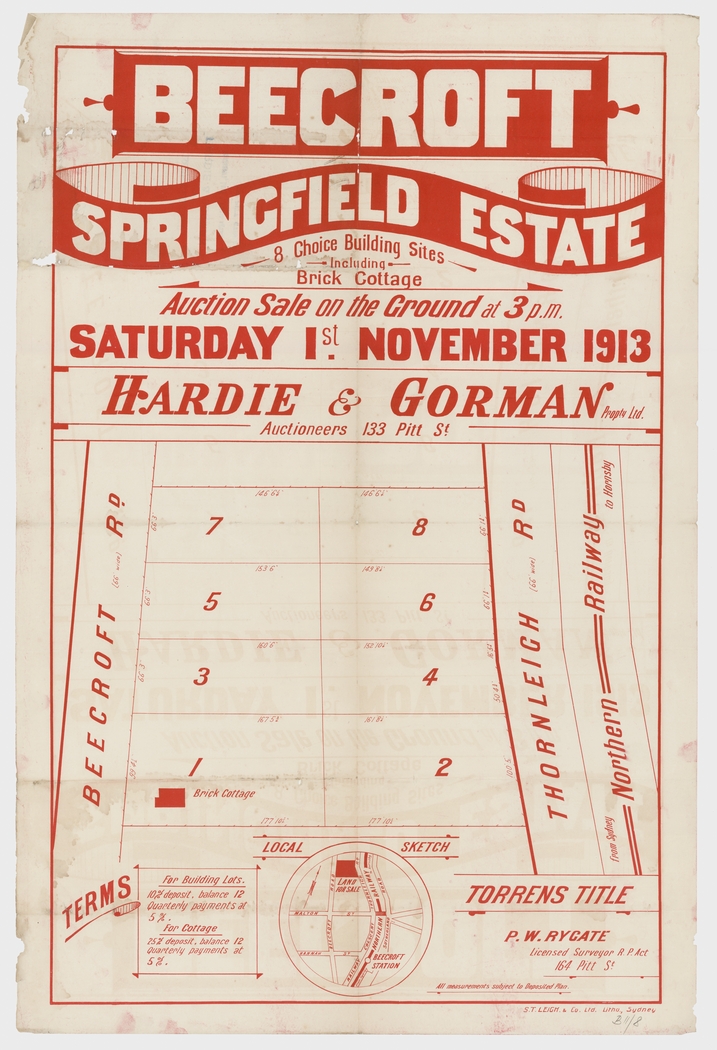 Beecroft - Springfield Estate