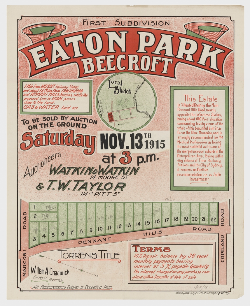 Eaton Park Estate - Beecroft