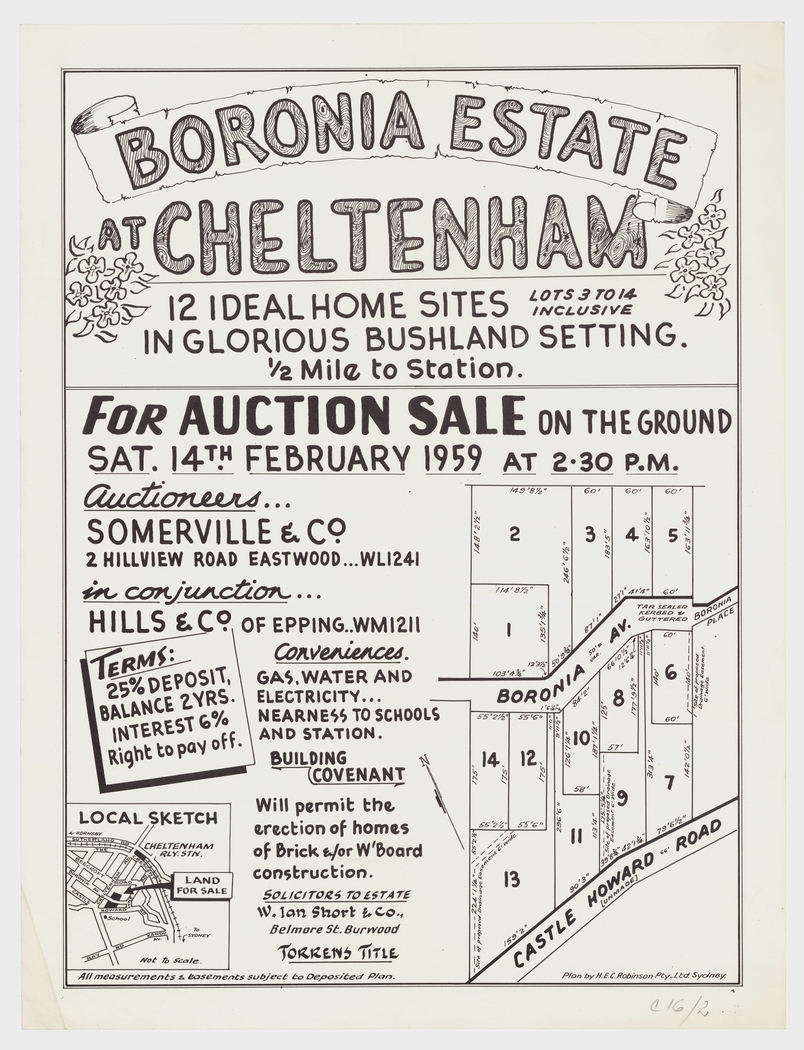 Boronia estate - Cheltenham