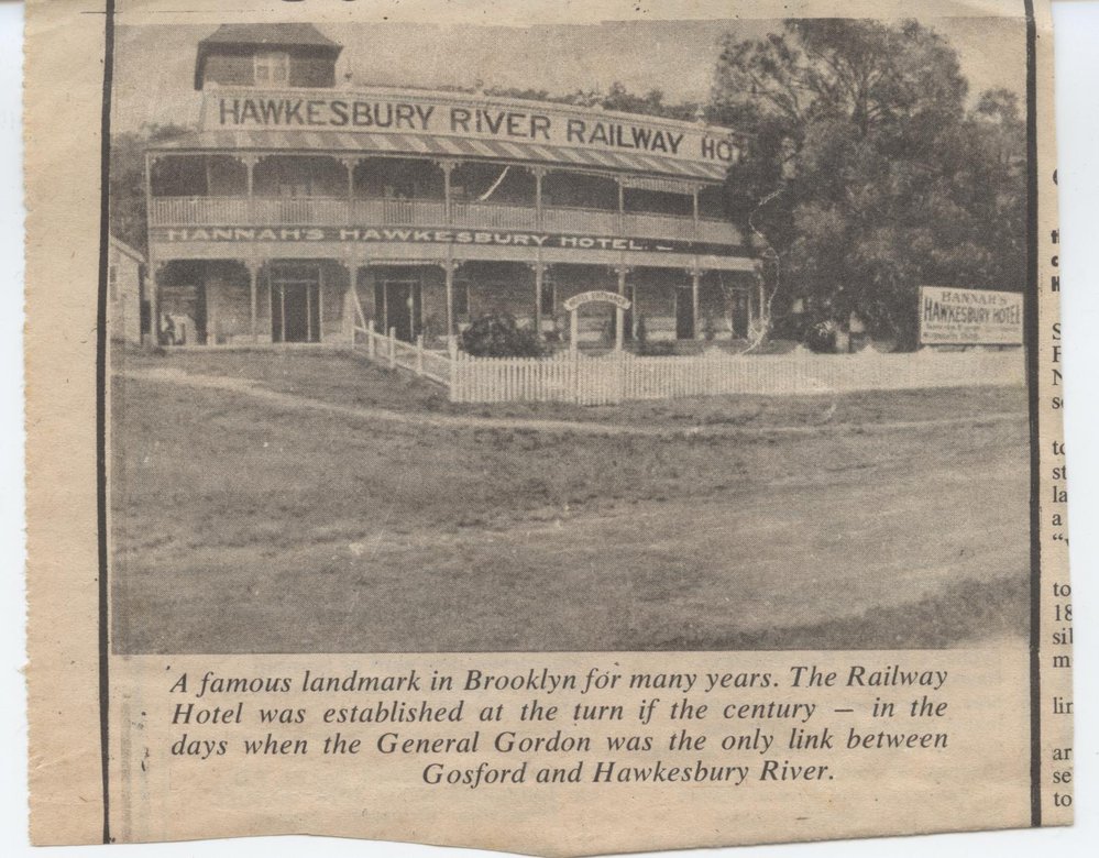 Hawksbury River Railway Hotel