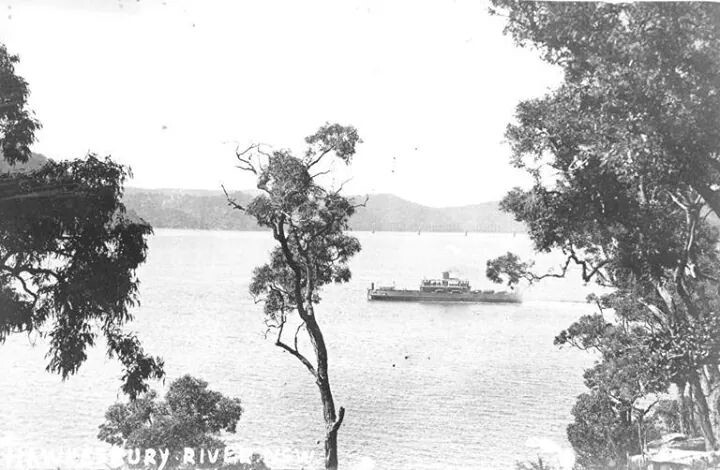 Peats Ferry on the Hawkesbury River