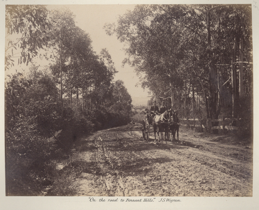 On the road to Pennant HIlls