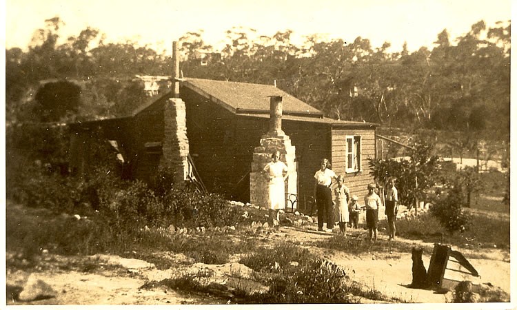 Childhood home of Jim Hatfield of Berowra
