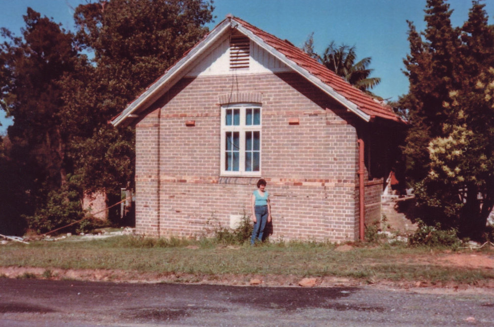 St. David's Presbyterian Church Asquith in process of demolition, 1984