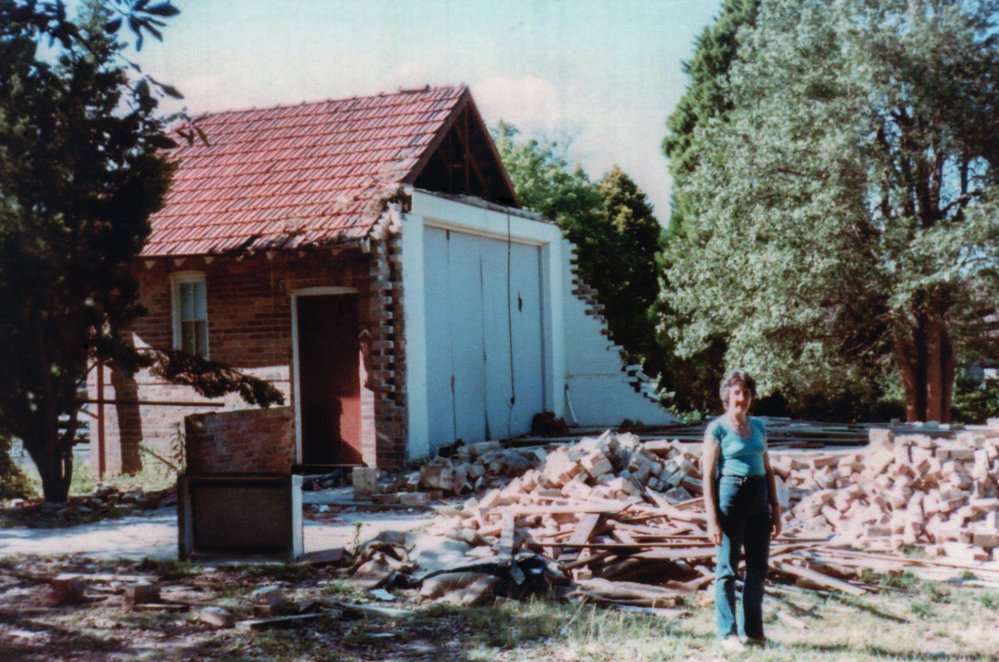Demolition of St. David's Presbyterian Church, Asquith, 1984