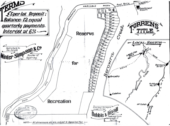All in a row at Berowra Creek 
