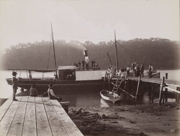 Wharf at Peats Ferry, Hawkesbury River
