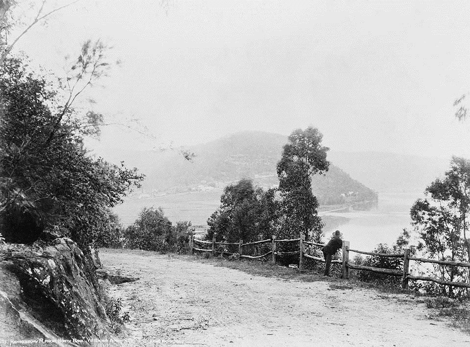 The Great North Road near Wisemans Ferry