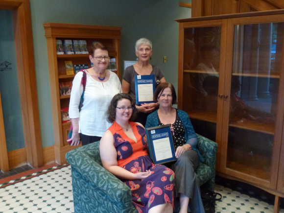 Berowra Living History Group receive the Hornsby Shire Council Heritage Award