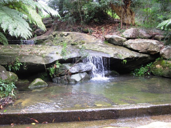The Blue Pool - Berowra &amp; Margaret Preston