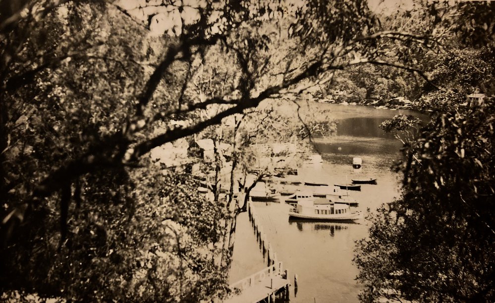 Berowra Waters boatsheds