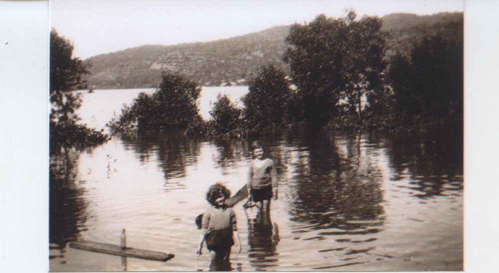 Kath and Bill May Paddling in mangroves beside Brooklyn Road