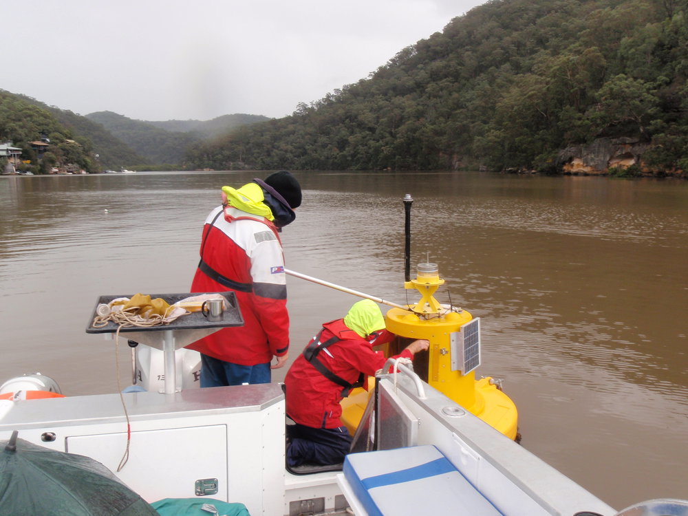 Water Quality Buoys at Berowra Creek and Hawkesbury River