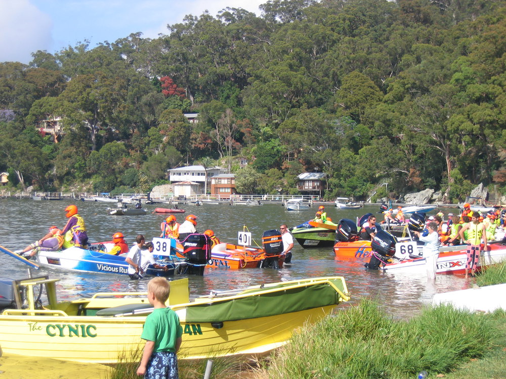 Boats at Bradleys Beach, Dangar Island - Hawkesbury River