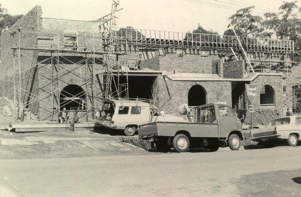 Building the Pennant Hills Shopping Village