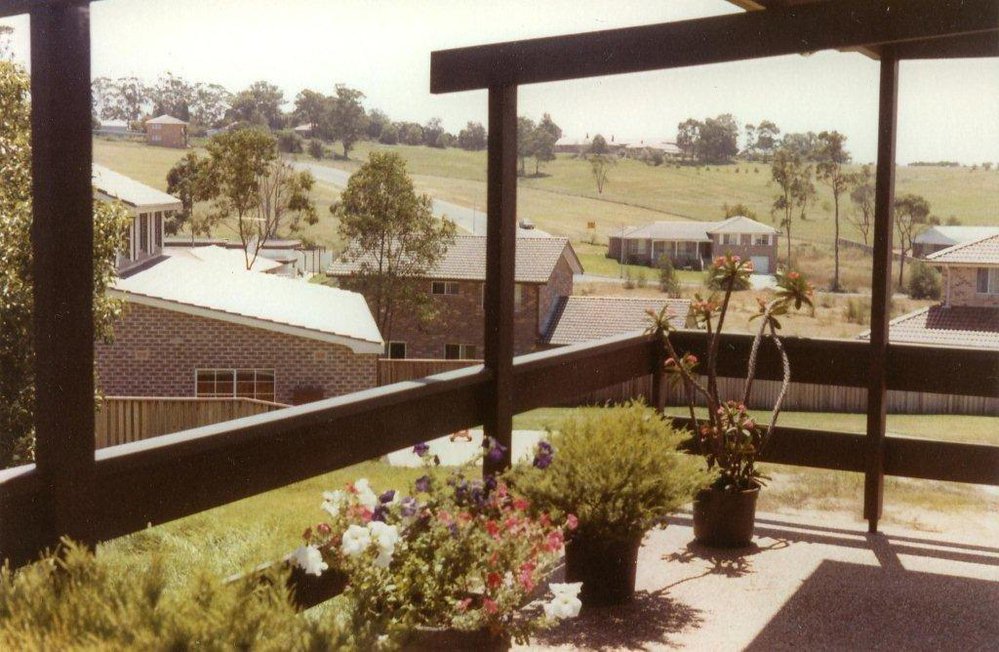 A view from Cherrybrook House.