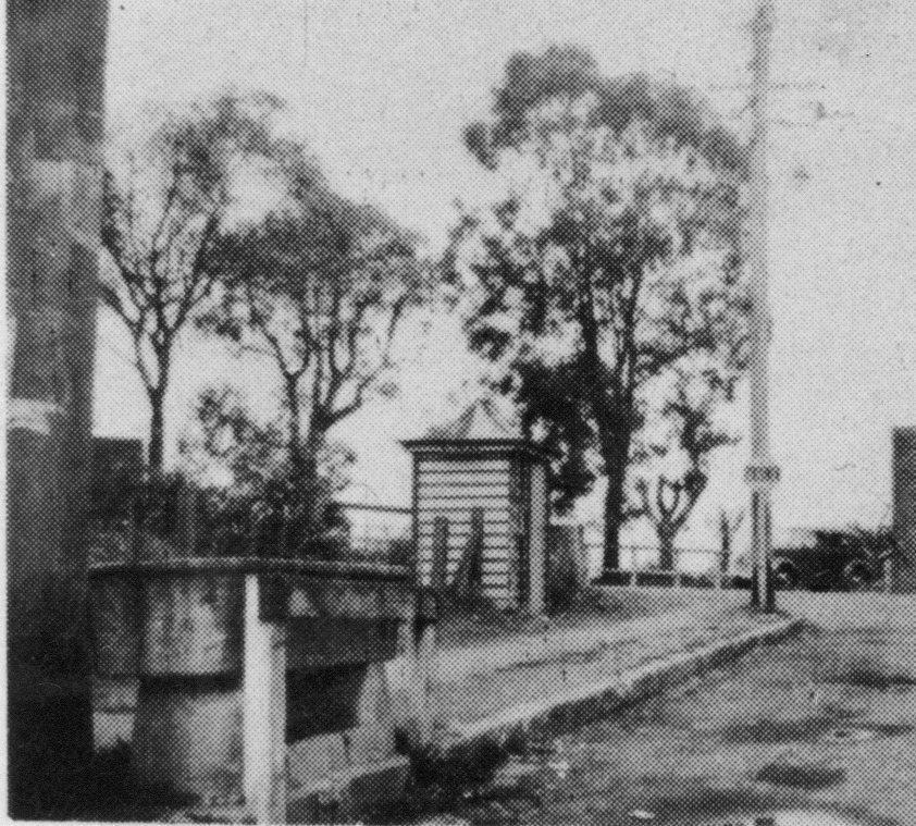 Water trough at Pennant Hills