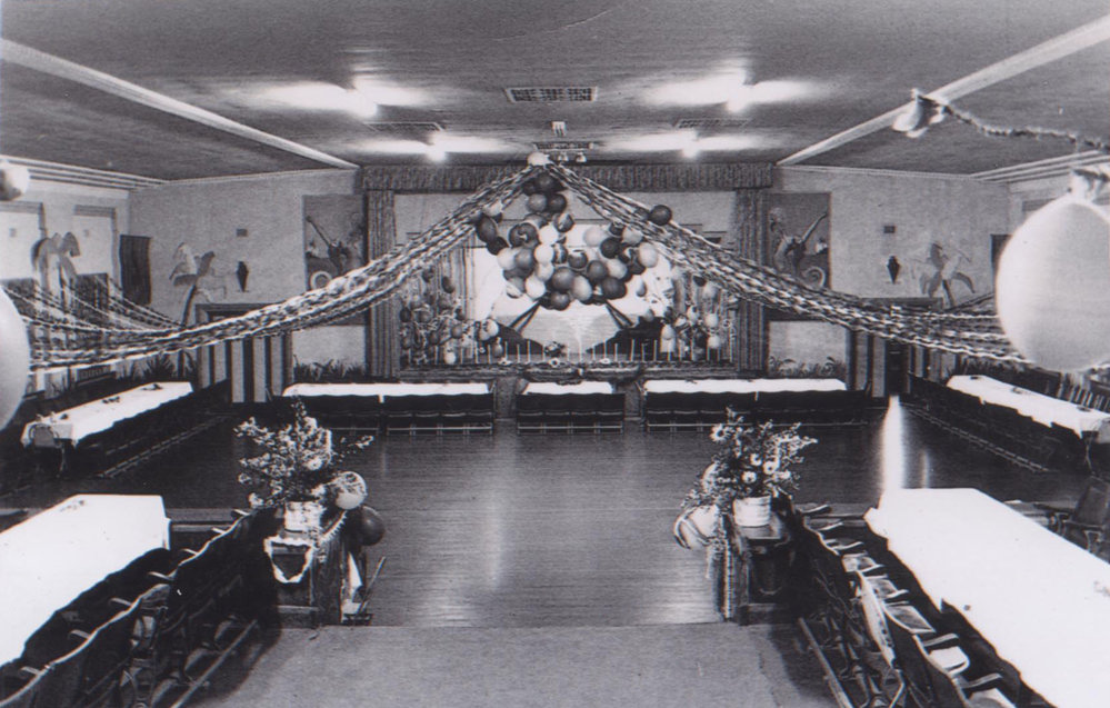 Pacific Cabaret prepared for a ball