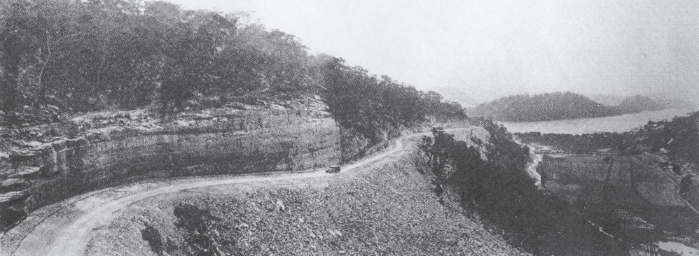 Pacific Highway construction near Brooklyn