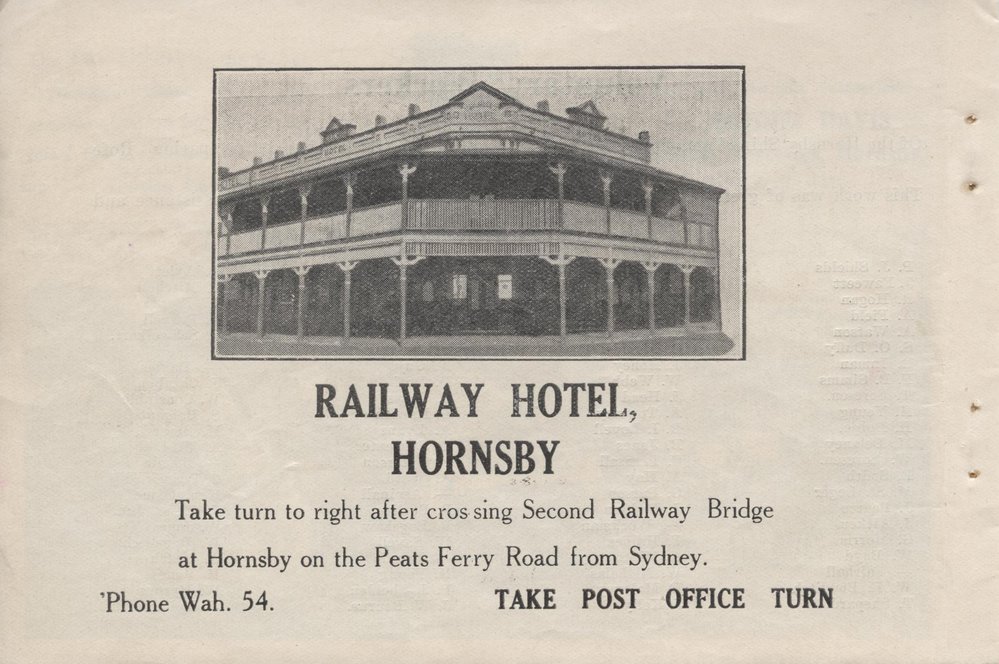 Railway Hotel, Hornsby