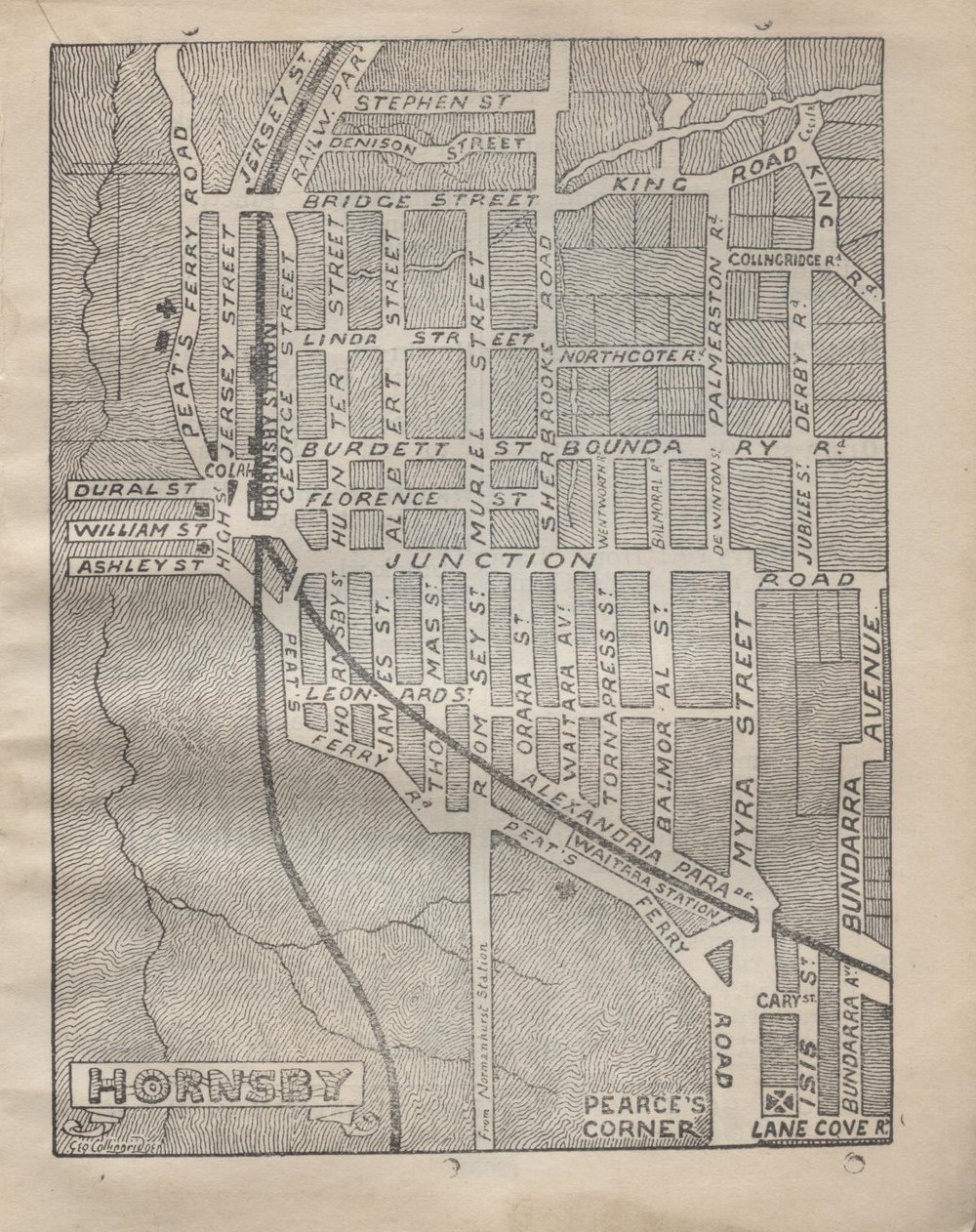 Hornsby Wilsons Street Directory 1907-1908