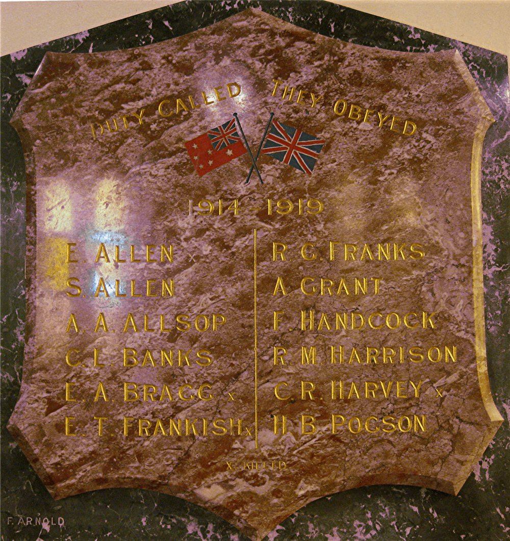 Cherrybrook Uniting Church - Memorial Plaque