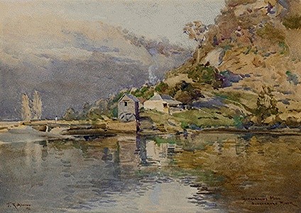 Singleton's Mill, Hawkesbury River 1886