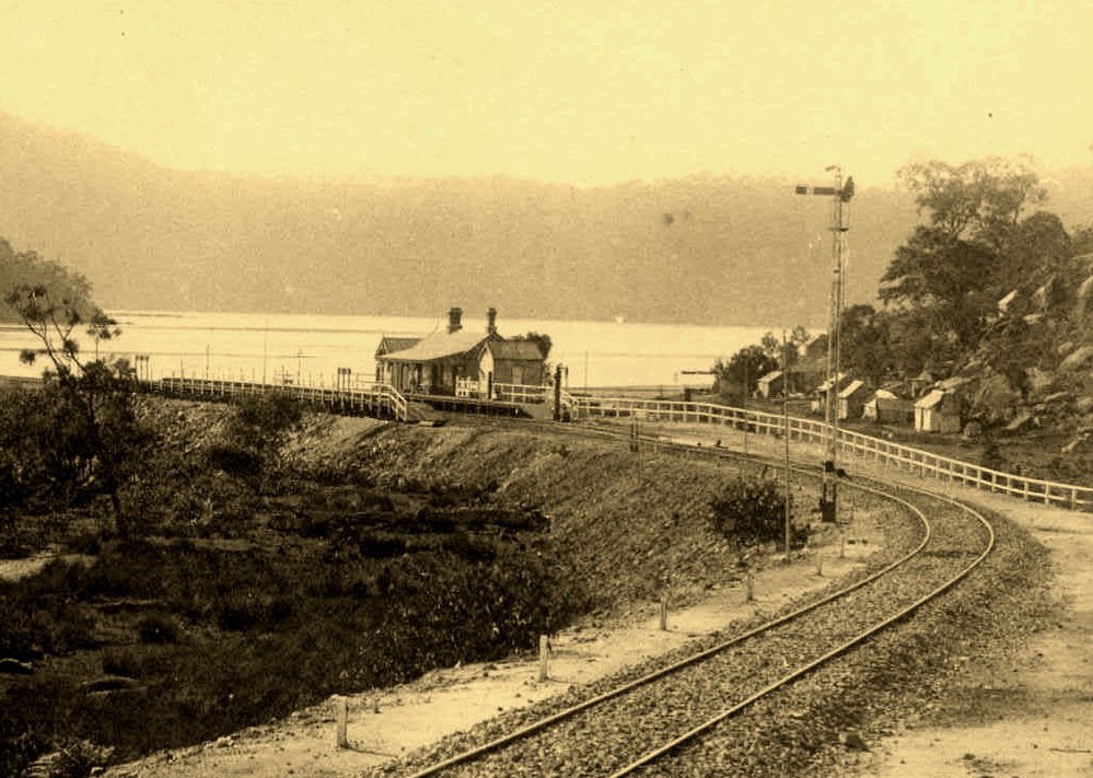 First Hawkesbury River Railway Station