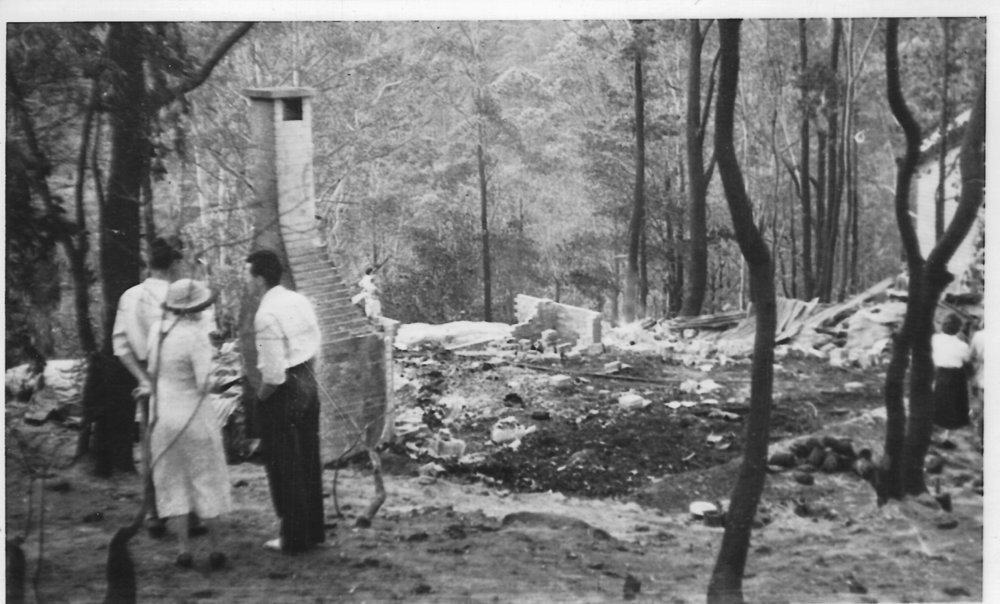 1957 bushfire destroyed the Hornsby Scout Hall