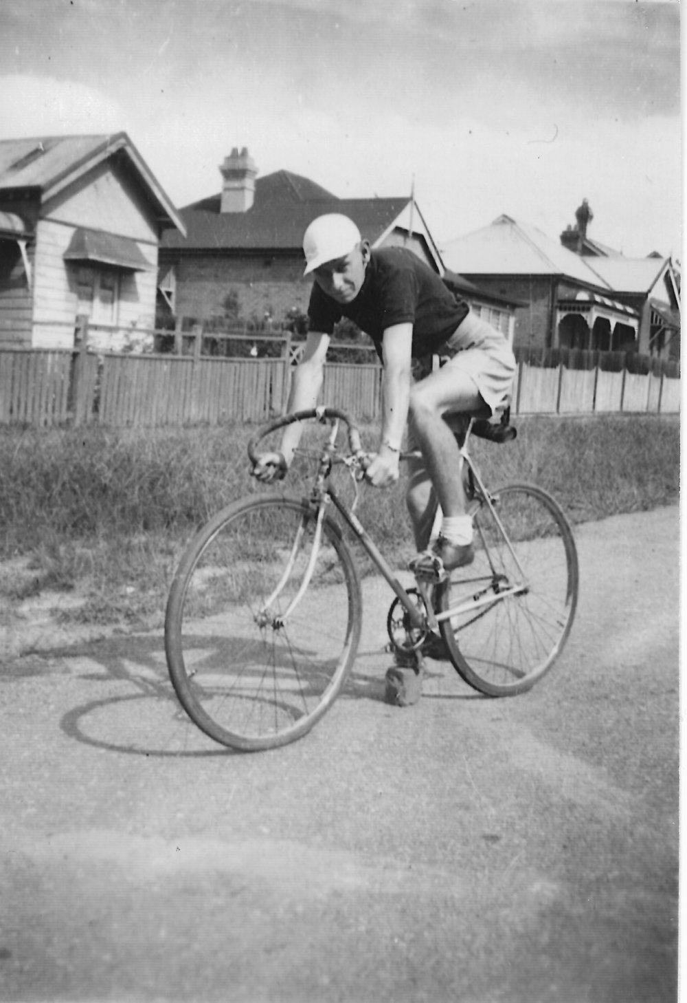 John Barlow in Albert Street, Hornsby