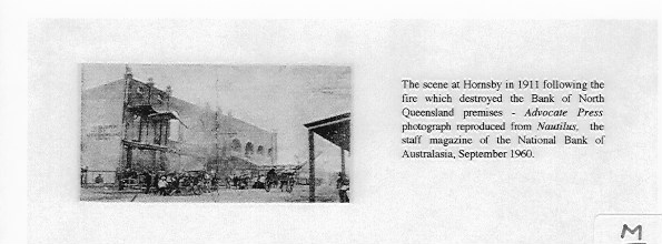 Fire at Bank of North Queensland premises, Hornsby