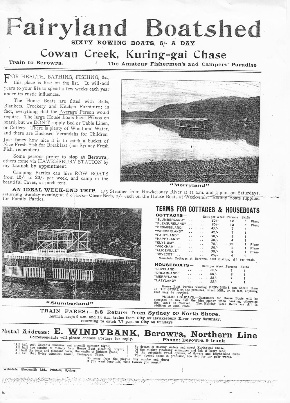 The Windybank Family