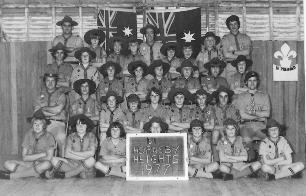 1st Hornsby Heights Scout Troop 1977