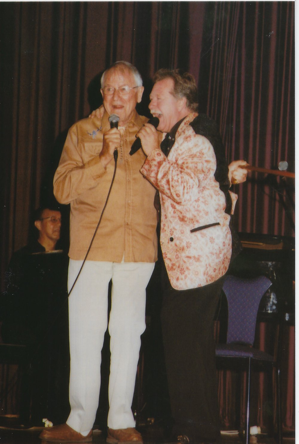 Geoff Mack and Lucky Starr