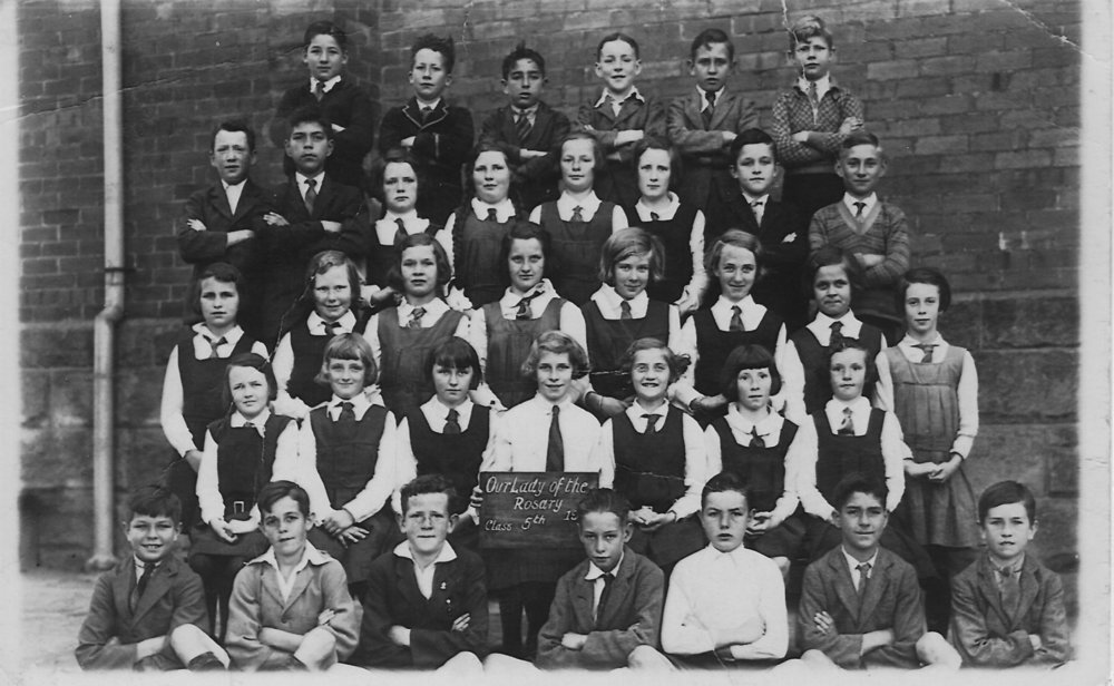 Fifth Class, Our Lady of the Rosary School