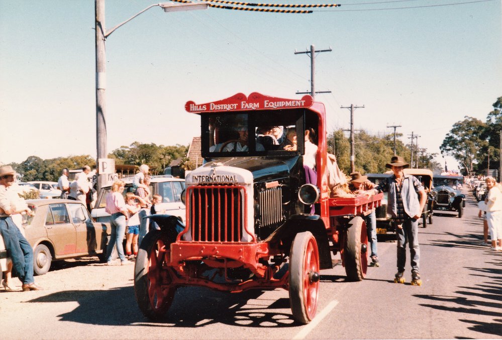 Galston Centenary - Hills district farm equipment truck 1986
