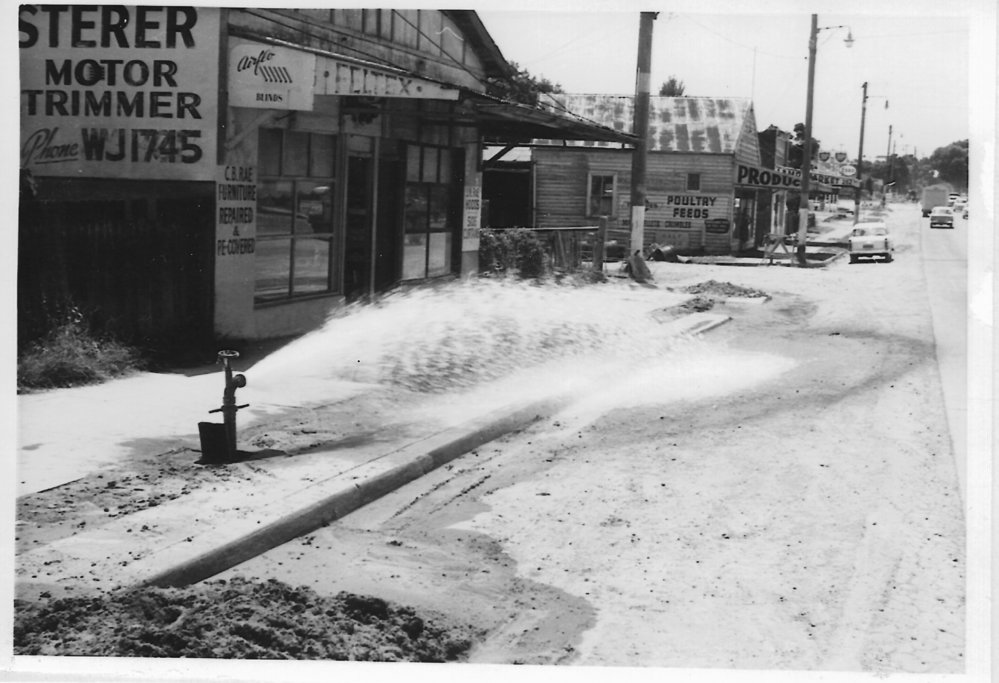 Flushing the Water Mains